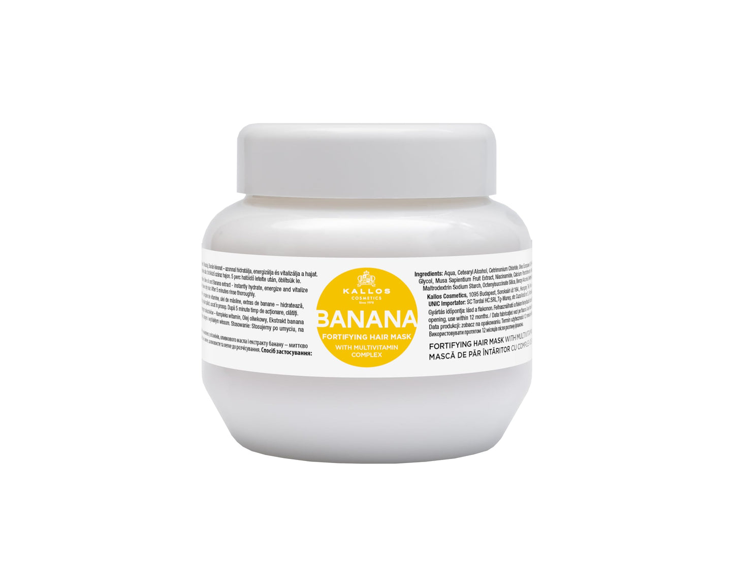 Kallos Banana Fortifying Mask 275ml