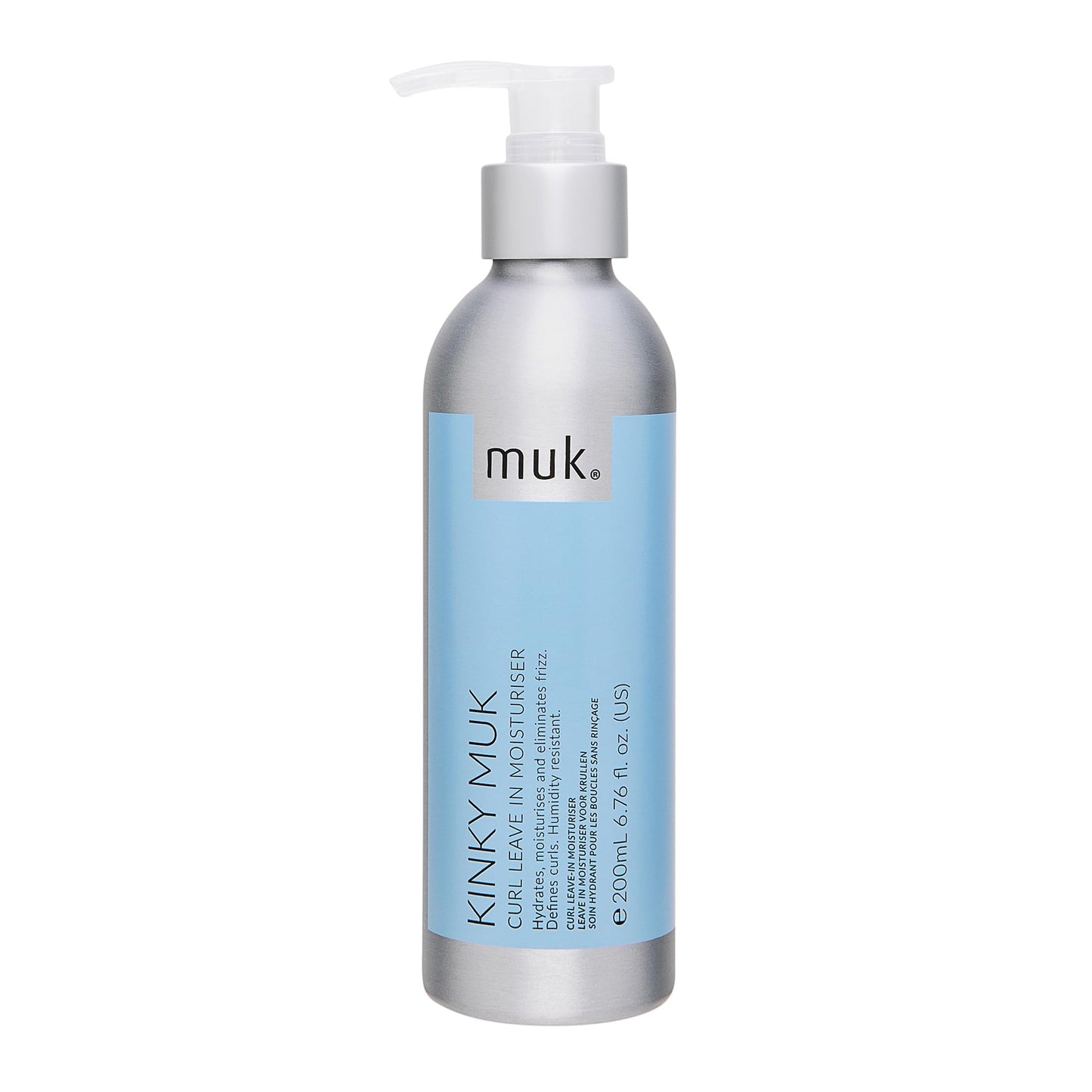 MUK Kinky Curl Leave In Moisturiser 200ml