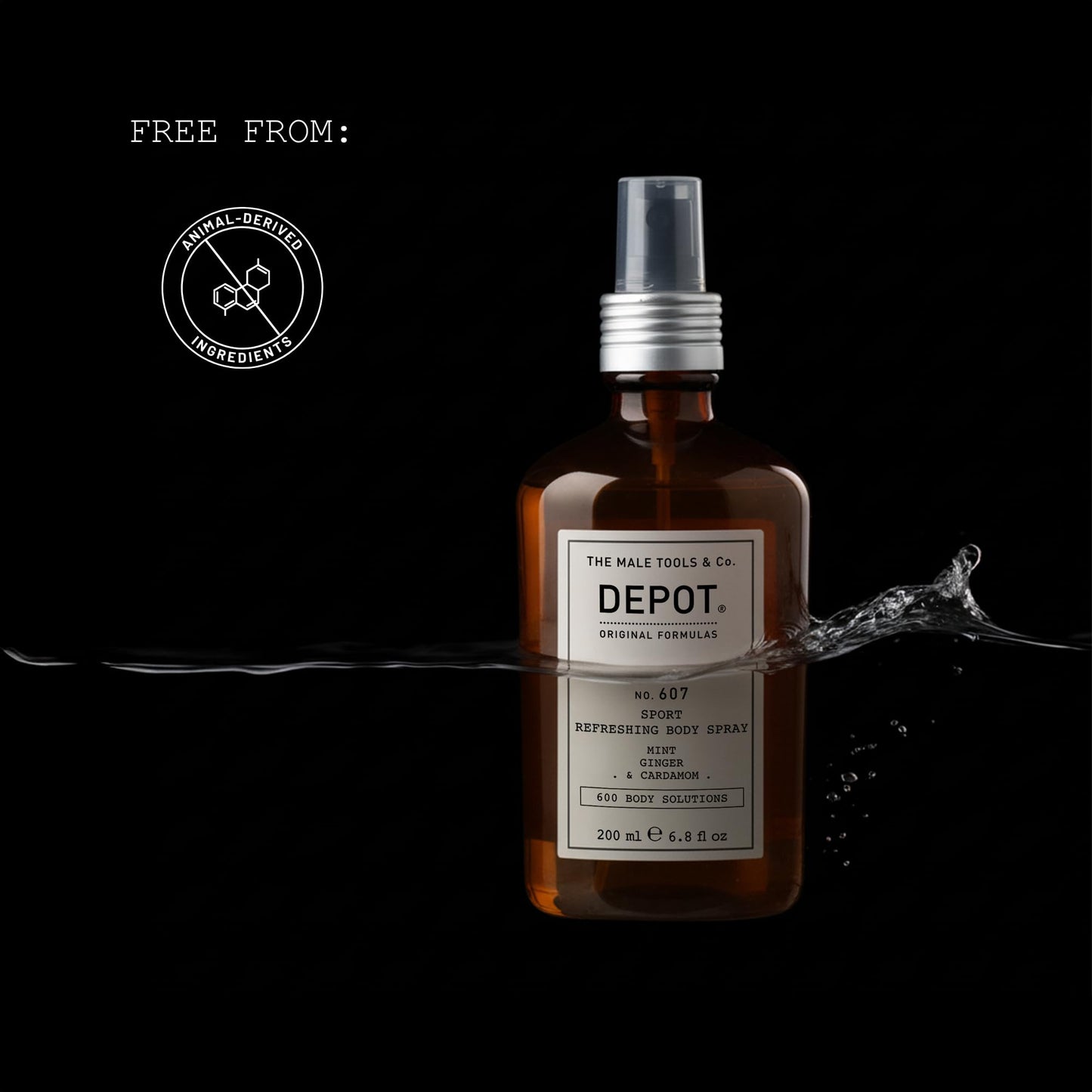 Depot NO. 607 Sport Refreshing Body Spray 200ml
