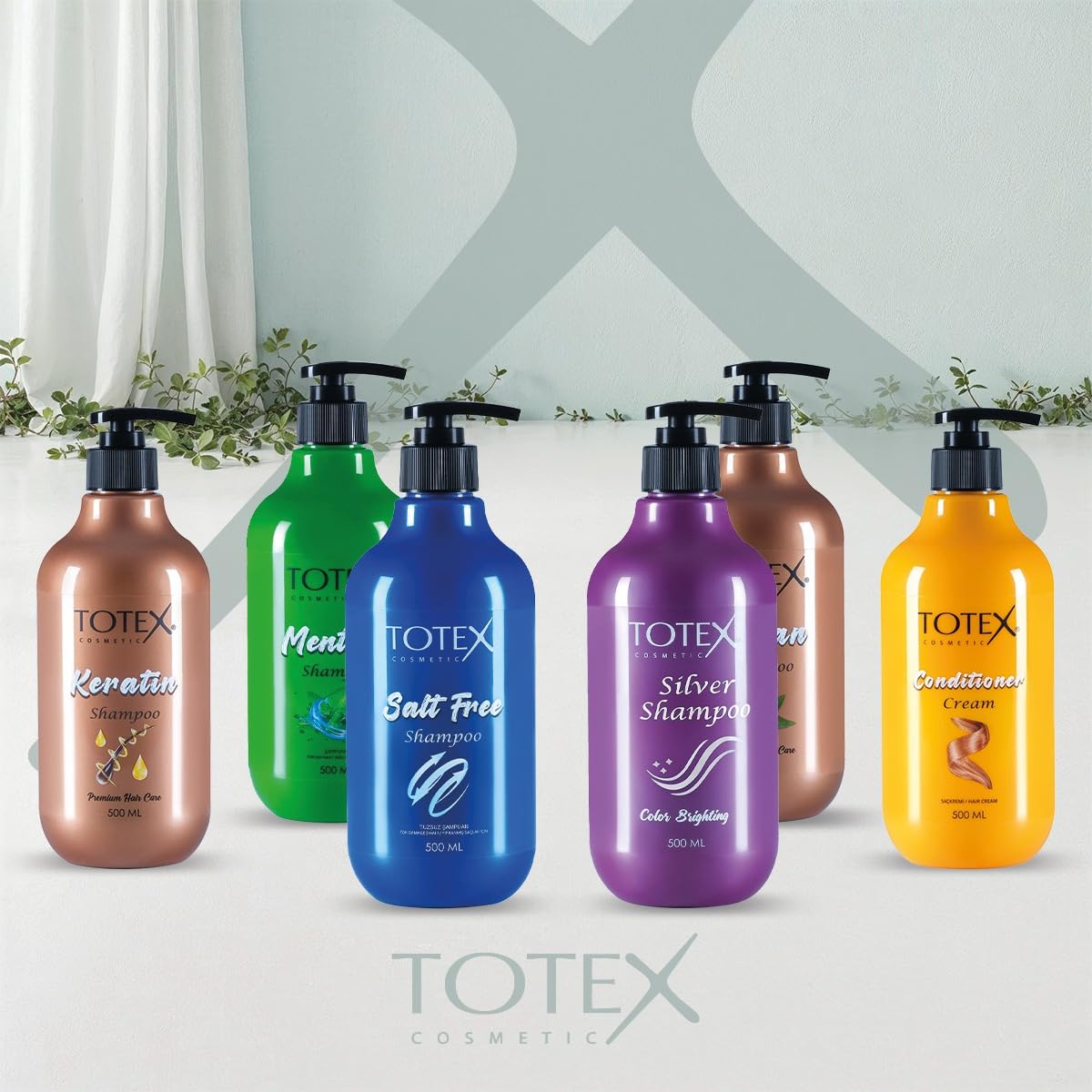 Totex Premium Hair Care Menthol Shampoo 500ml