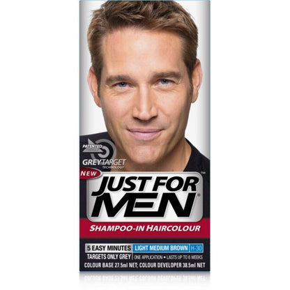 Just For Men Light Medium Brown H30