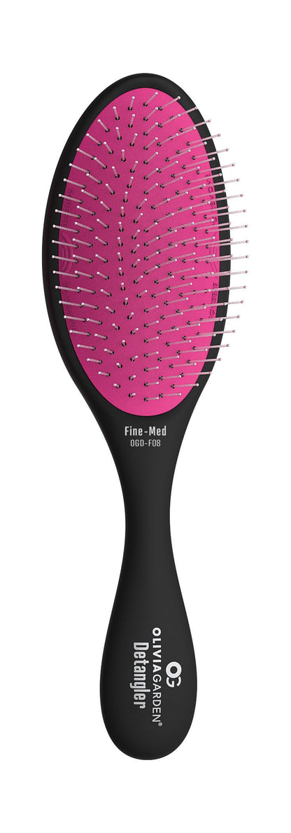 Olivia Garden 139 Detangler Black Fine-Med OGD-F08