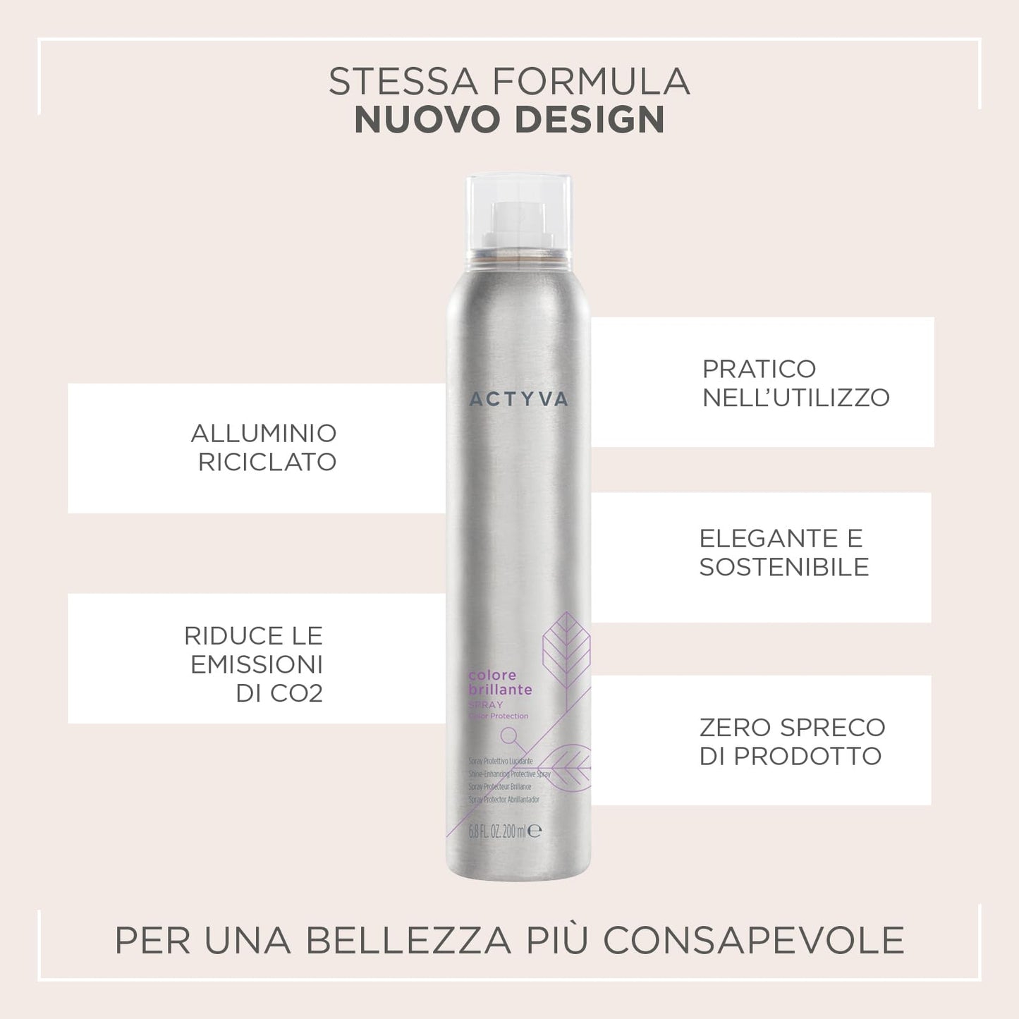 Kemon Actyva Colore Brillante Spray 200ml