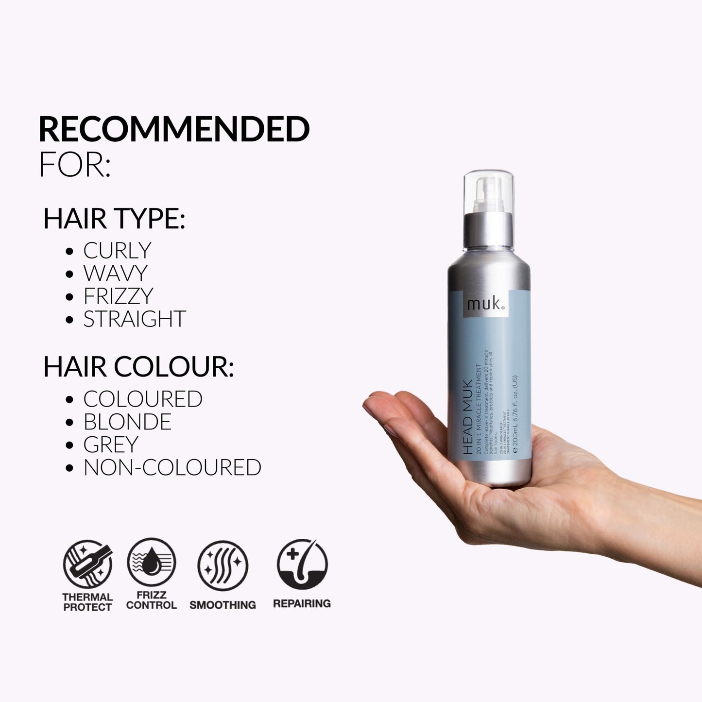 MUK Head 20 in 1 Miracle Treatment 200ml