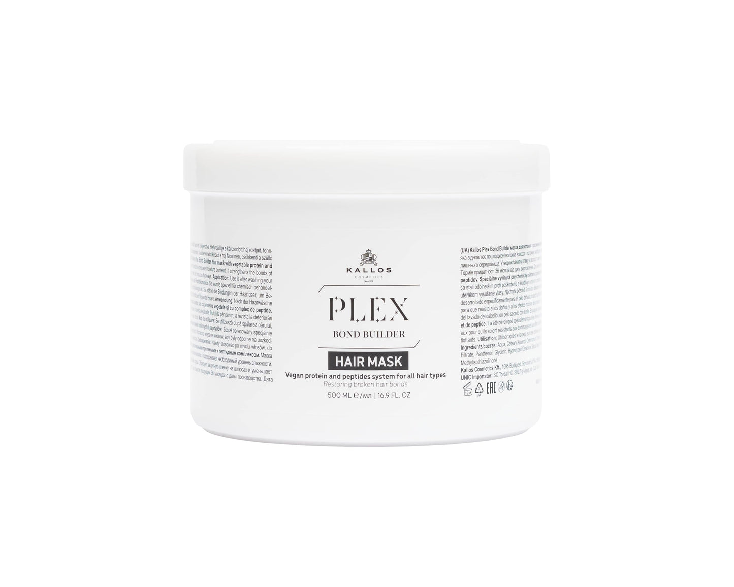 Kallos Plex Bond Builder Mask 500ml