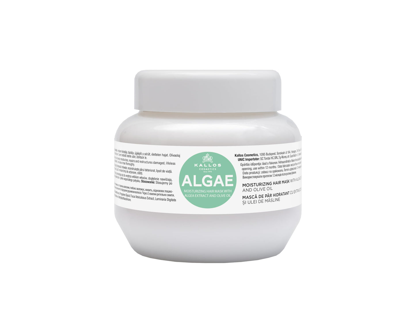 Kallos Algae Moisturizing Mask 275ml
