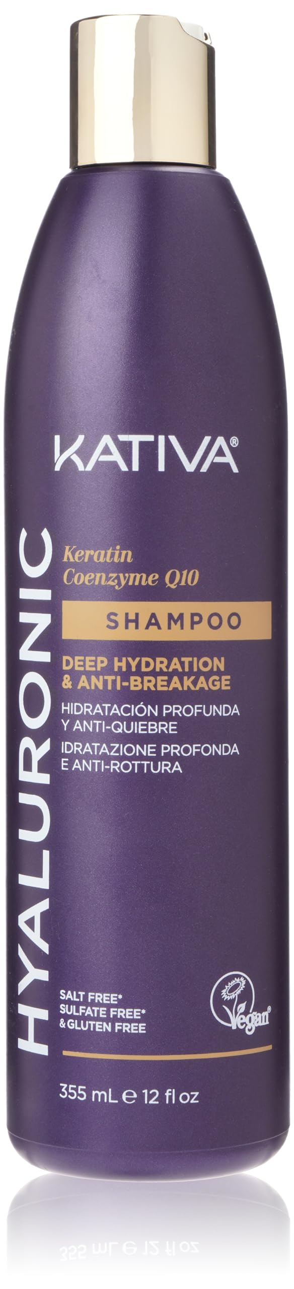 KATIVA Hyaluronic Keratin CoQ10 Szampon 355ml