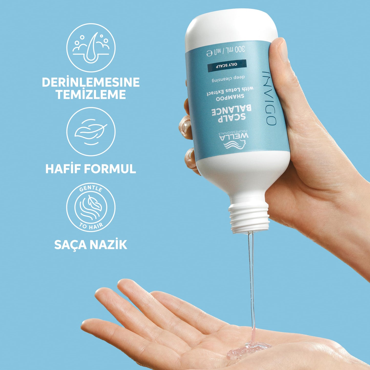 Wella INVIGO BAL. Szampon Oczyszczający 300ml NEW