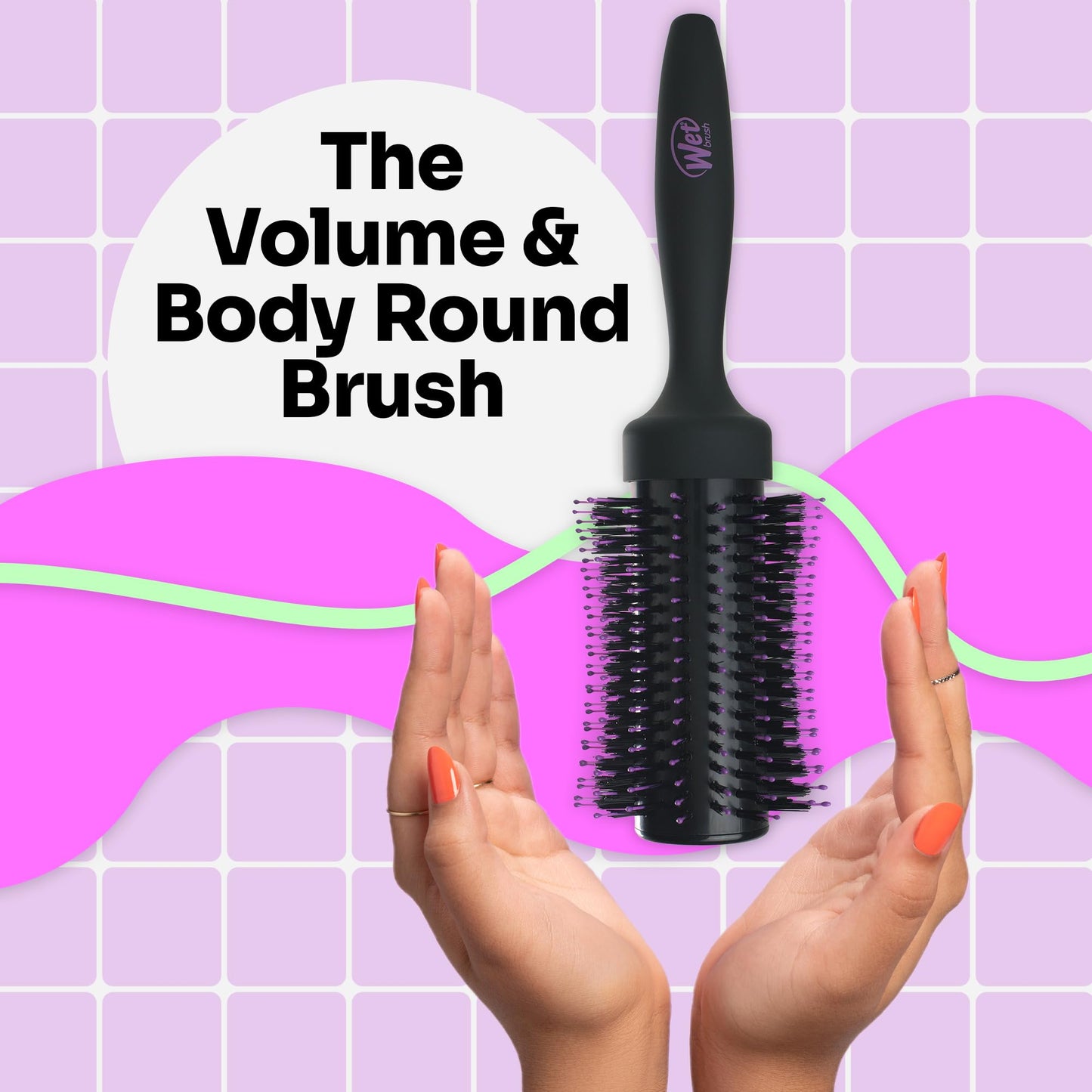 Wet Brush Round BF Volume&Body Medium Barrel