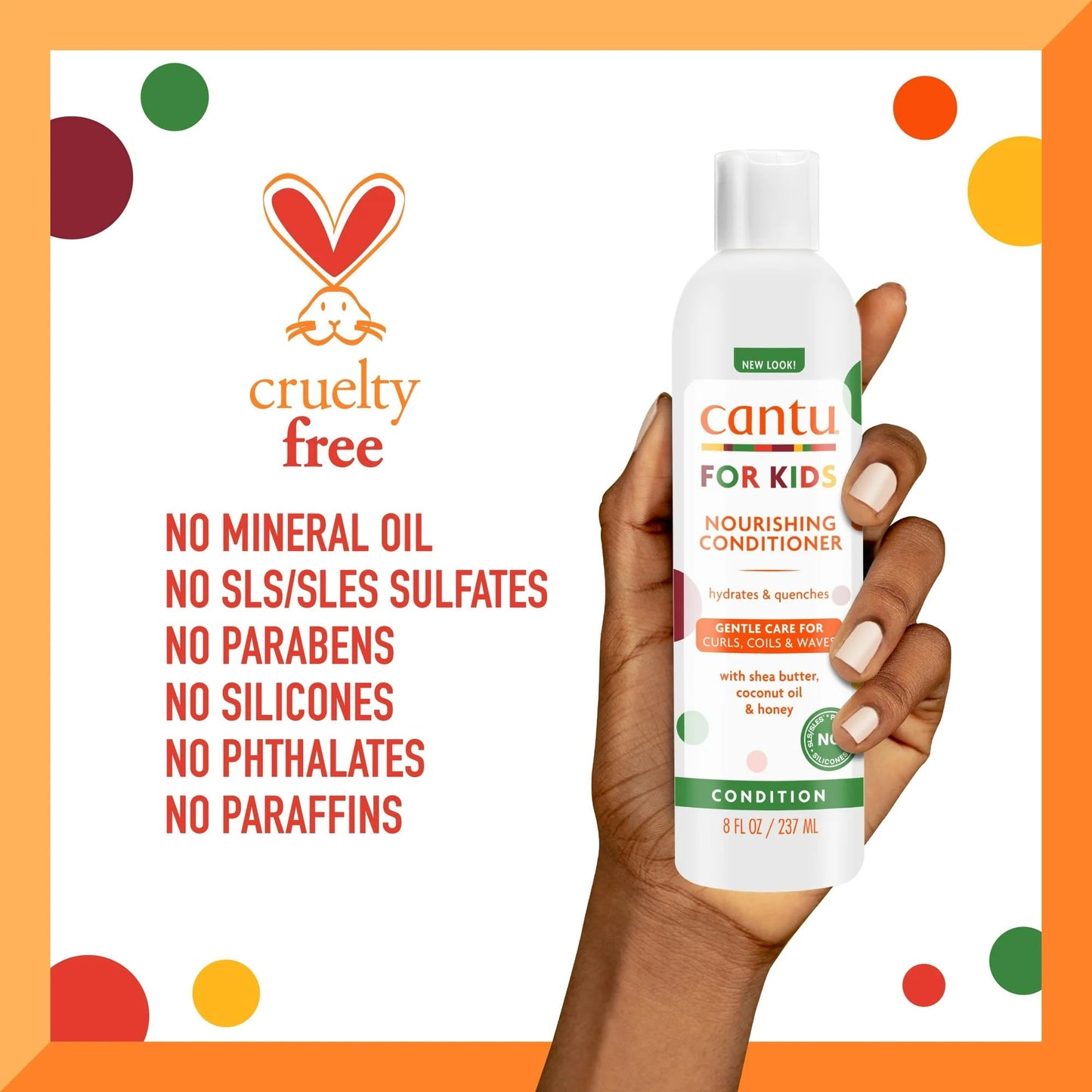 Cantu For Kids Nourishing Conditioner 237ml