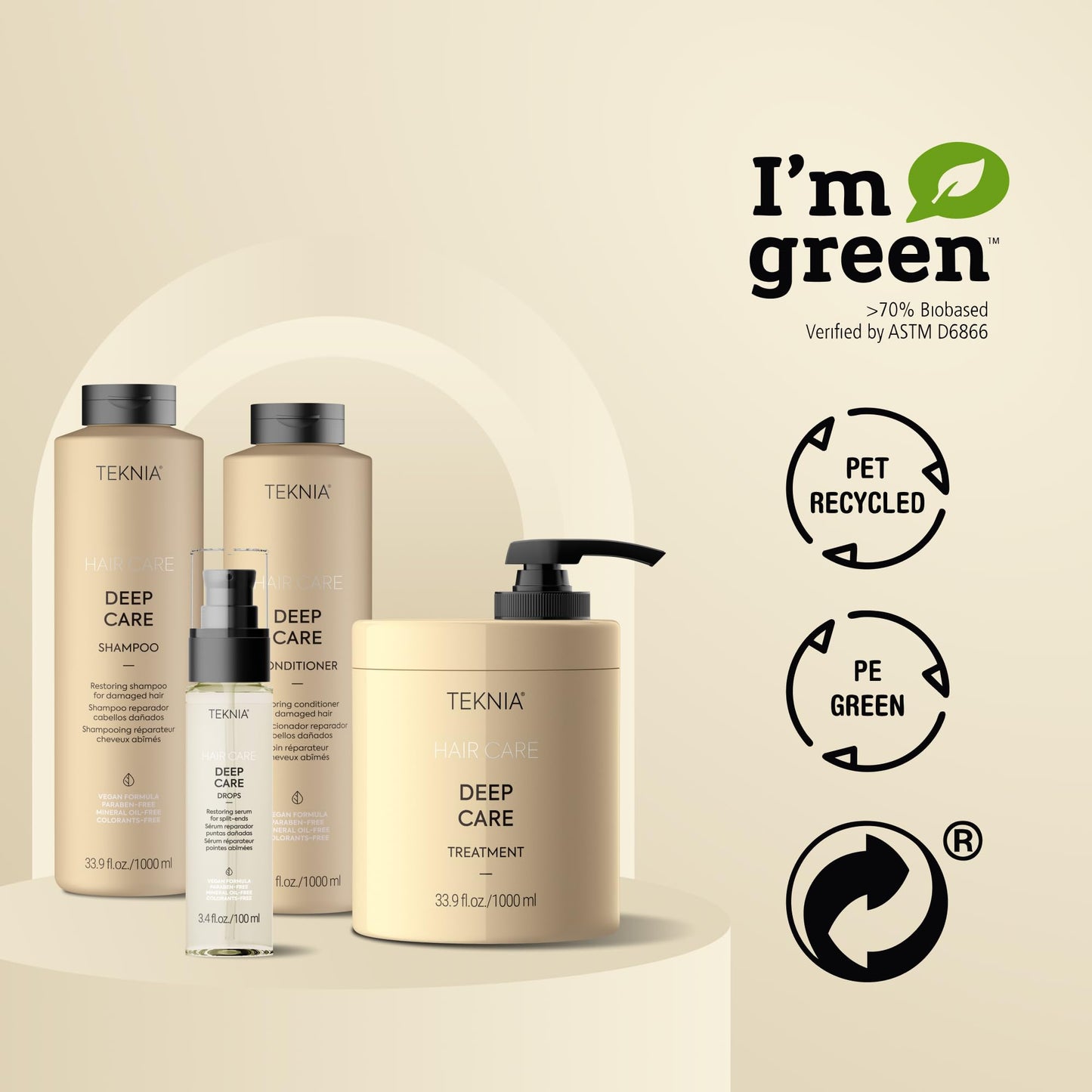 Lakme Teknia Deep Care Shampoo 1000ml