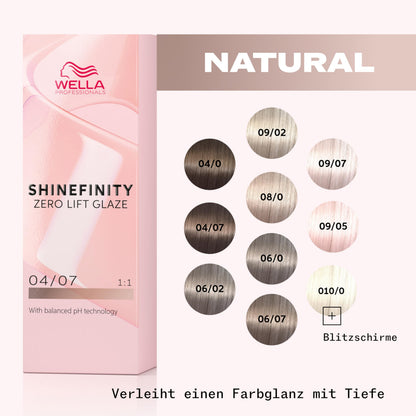 Wella Shinefinity 60 ml 04/07 Brown