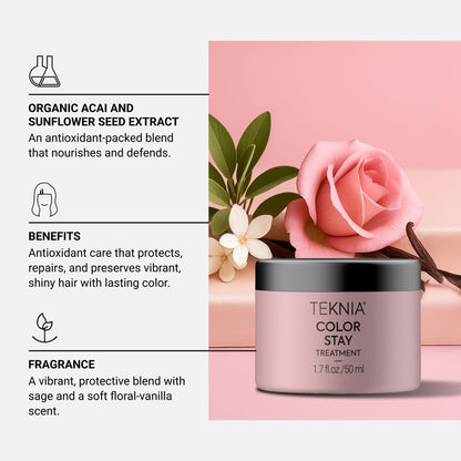 Lakme Teknia Color Stay Retail Pack 2x300+250ml
