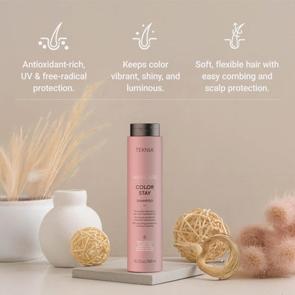 Lakme Teknia Color Stay Retail Pack 2x300+250ml