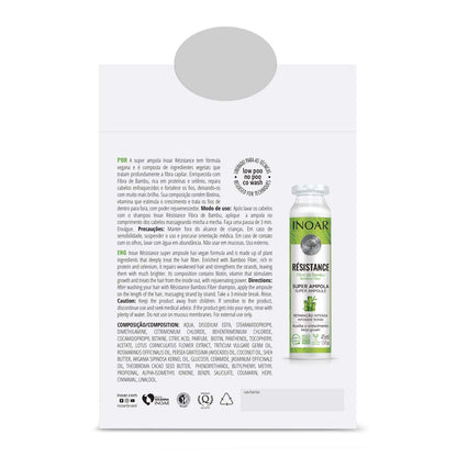 INOAR Resistance Bamboo Fiber Ampułki 12x45ml