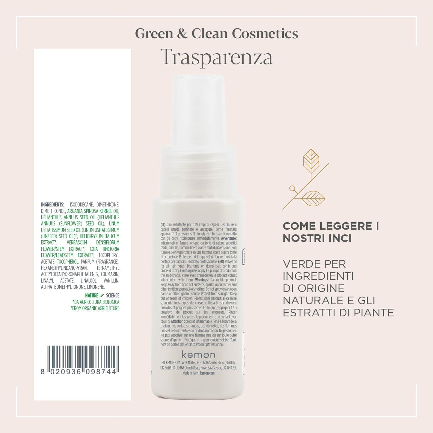 Kemon Actyva Bellessere Oil 50ml