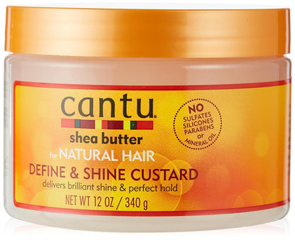 Cantu Shea Butter Define&Shine Custard Cream 340g