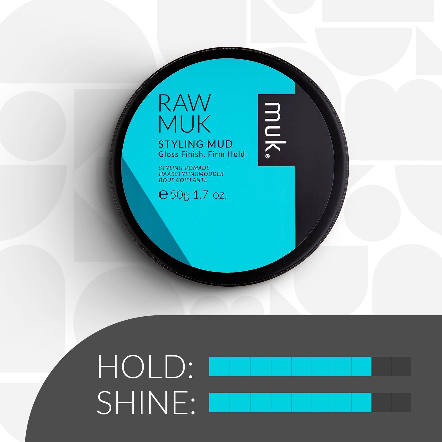 MUK Raw Styling Mud Pomade 50g