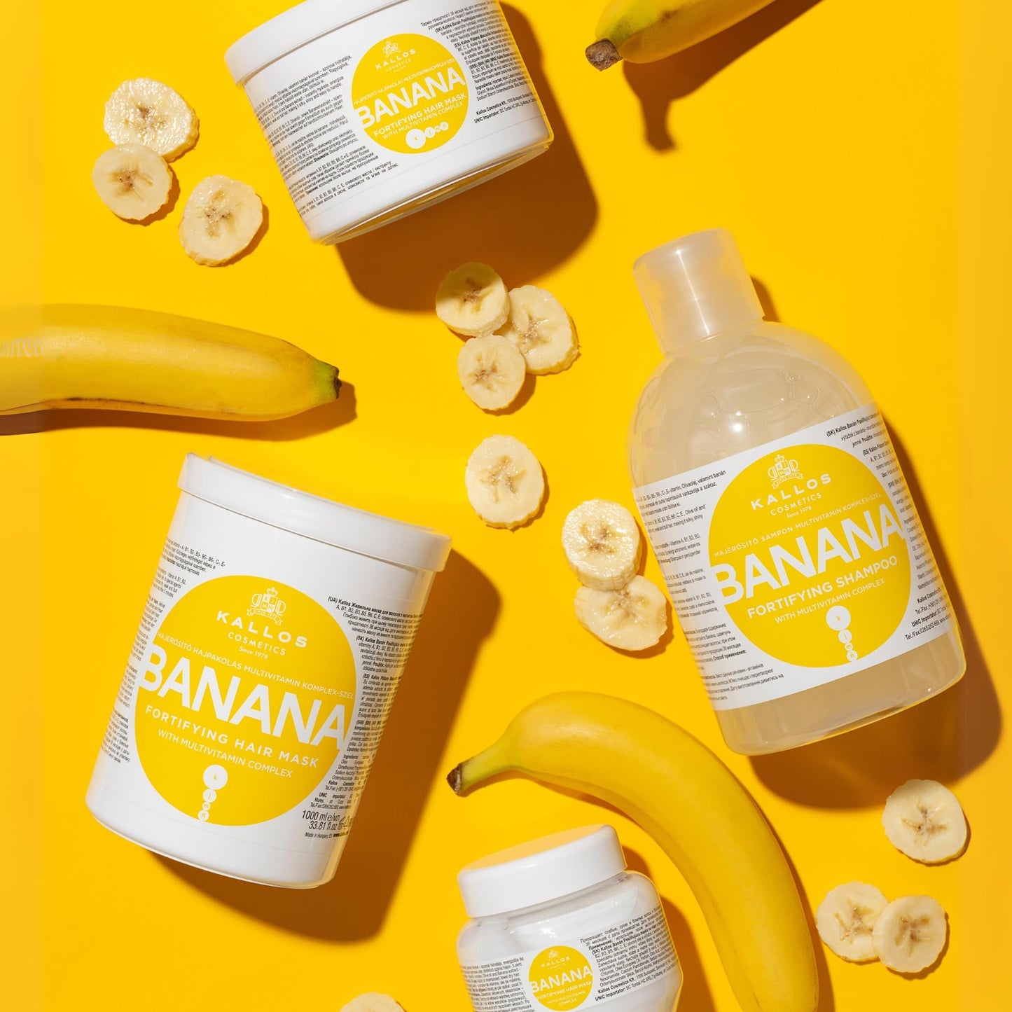 Kallos Banana Fortifying Mask 1000ml