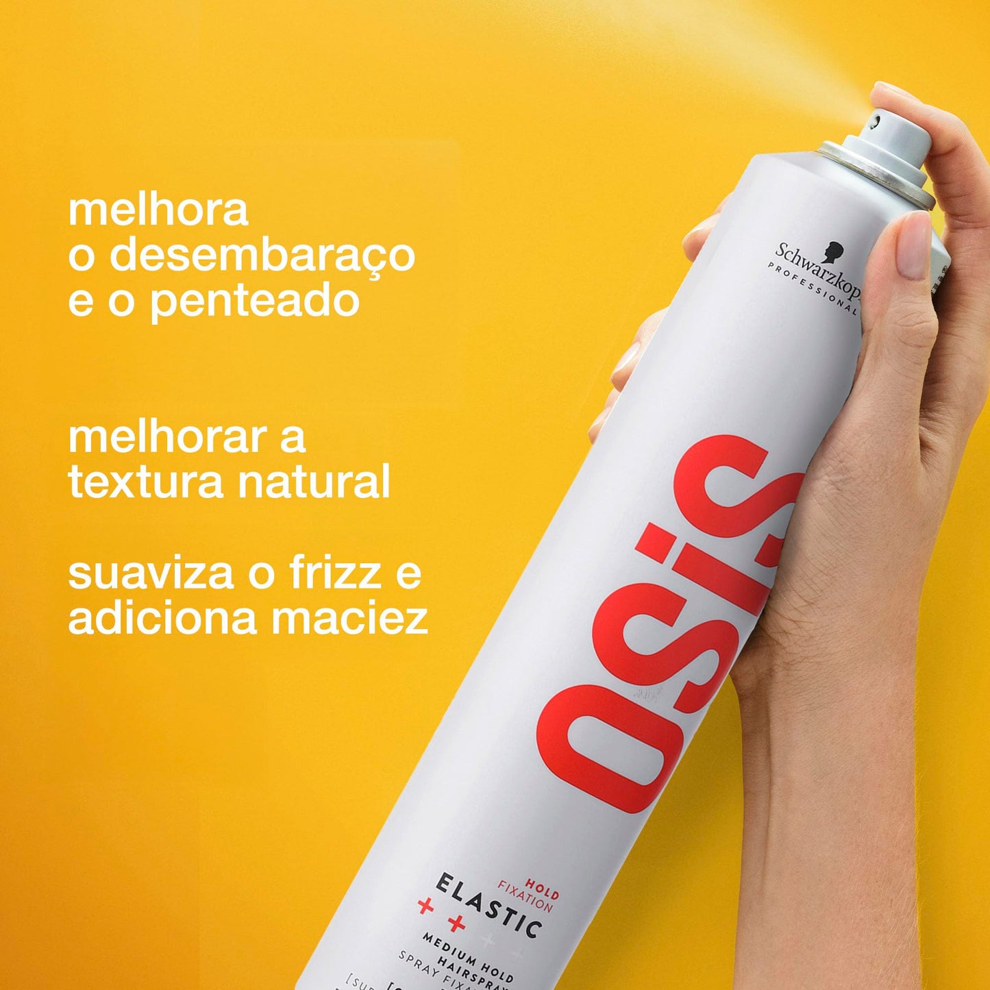 Schwarzkopf Osis+ Elastic Medium Hold Spray 500ml