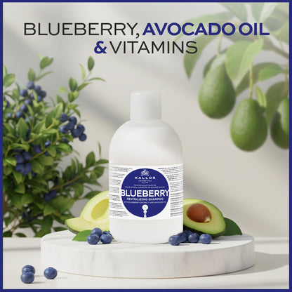 Kallos Blueberry Revitalizing Shampoo 1000ml