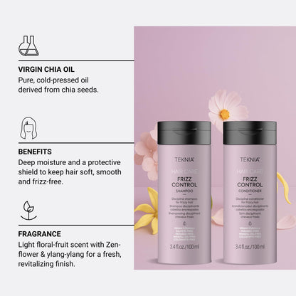 Lakme Teknia Frizz Control Travel Pack 2x100ml