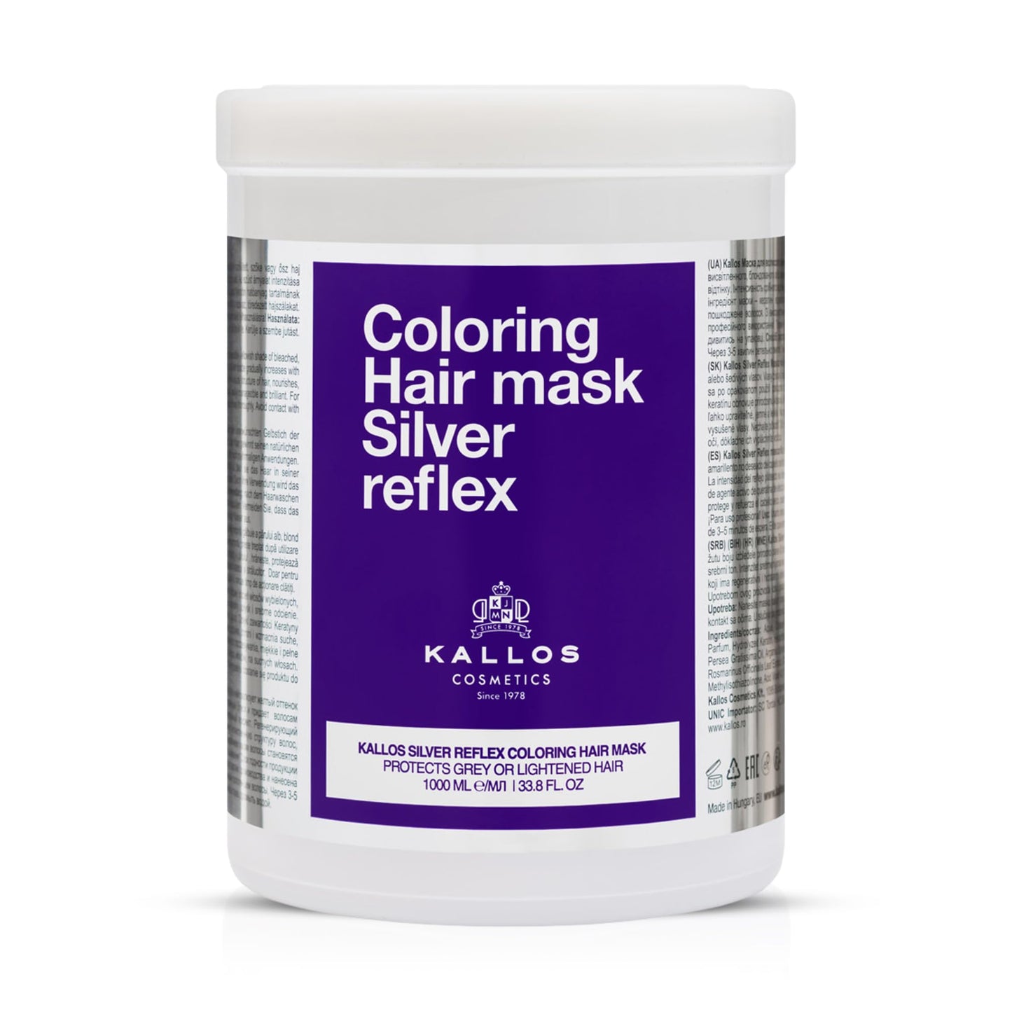 Kallos Silver Reflex Mask 1000ml