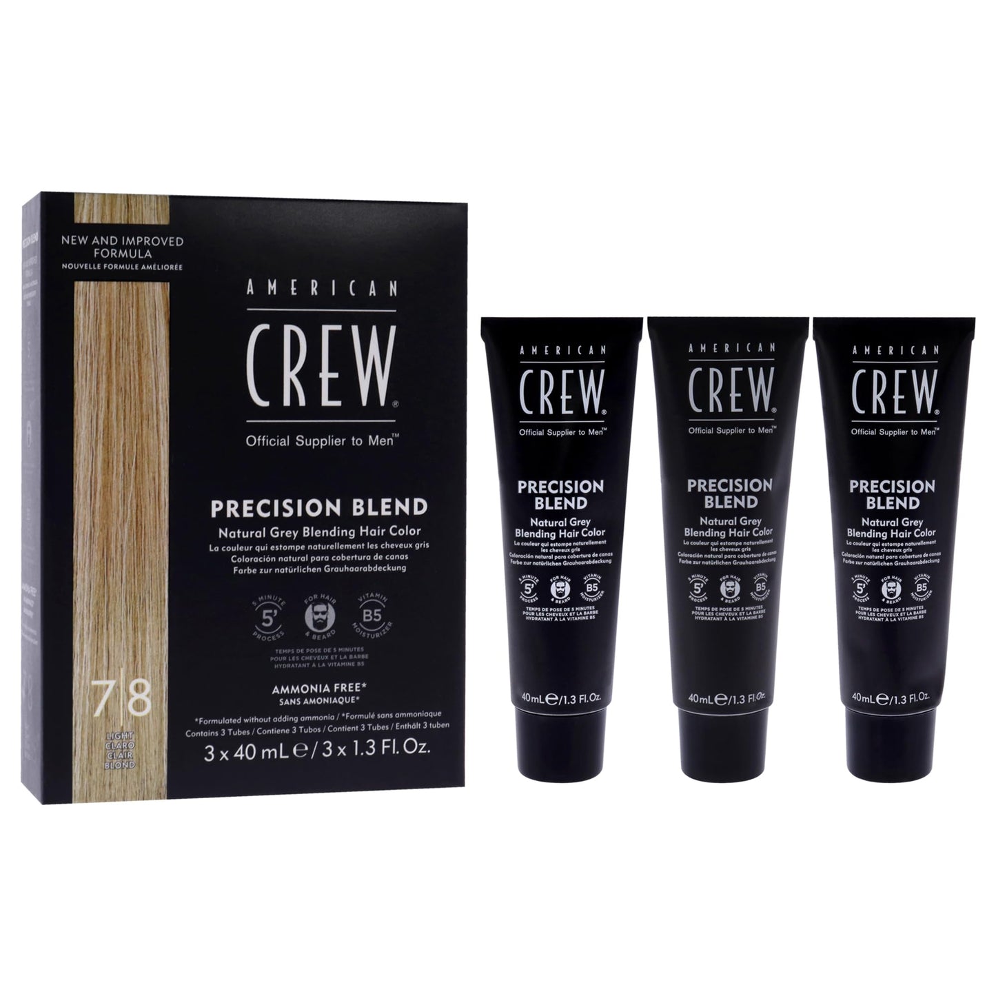 American Crew Precision Blend Light 3x40ml