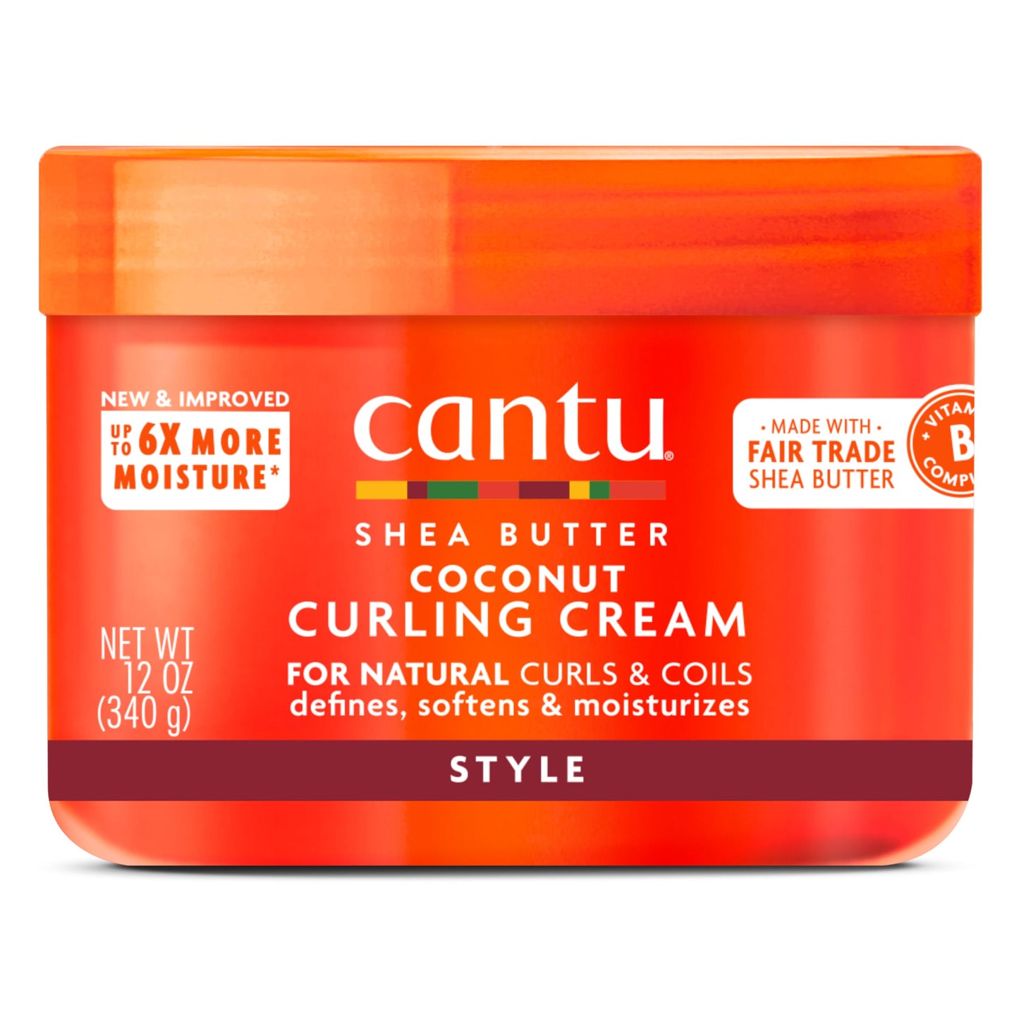 Cantu Shea Butter Coconut Curling Cream 340g