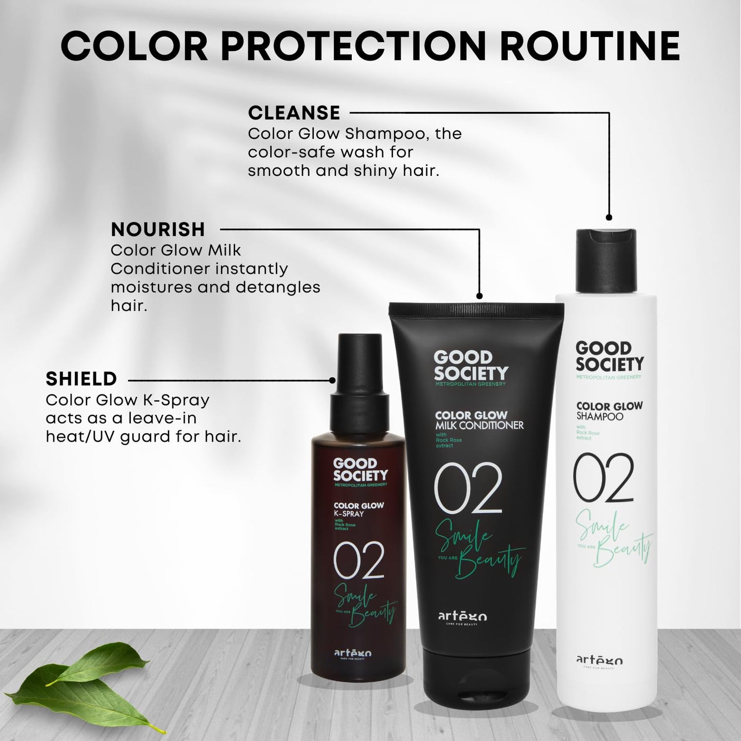 ARTEGO Good Society Color Glow 02 Szampon 250 ml