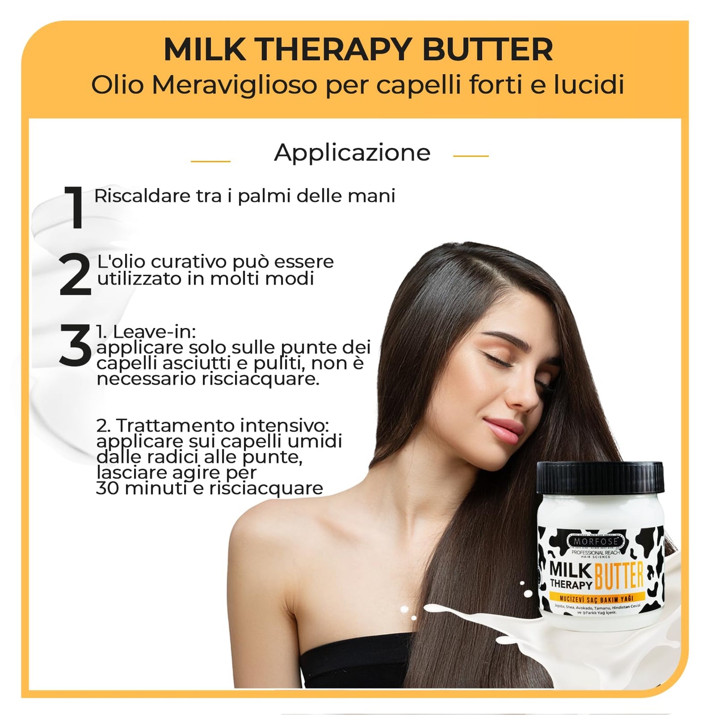 Morfose Milk Therapy Butter 200ml