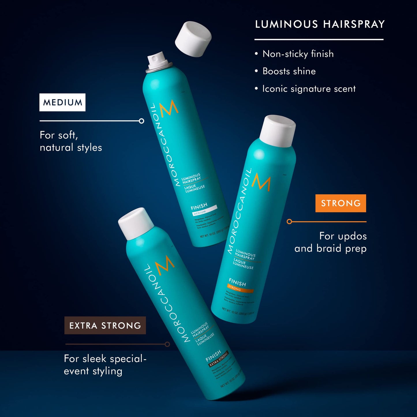 Moroccanoil Luminos Extra Strong Spray 75ml