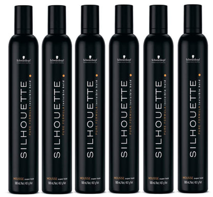 Schwarzkopf Silhouette Super Hold Mousse 500ml