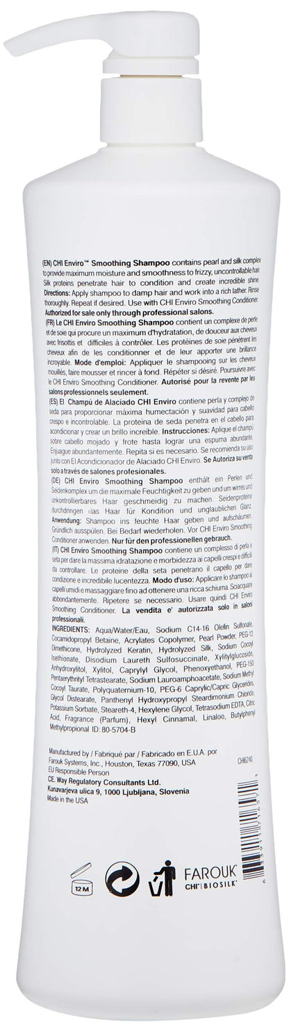 CHI Enviro Smoothing Shampoo 946ml