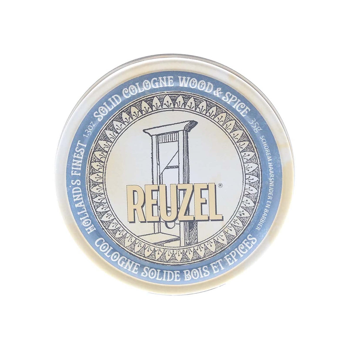 Reuzel Wood & Spice Solid Cologne Balm 35g.