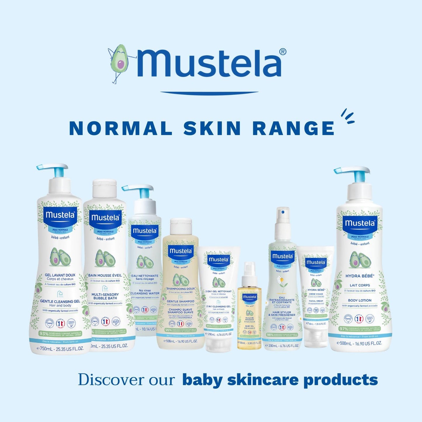 Mustela Multi-Sensory Bubble Bath 750ml