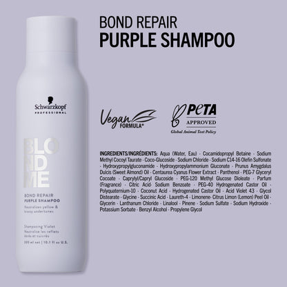Schwarzkopf Blondme Purple Shampoo 300ml