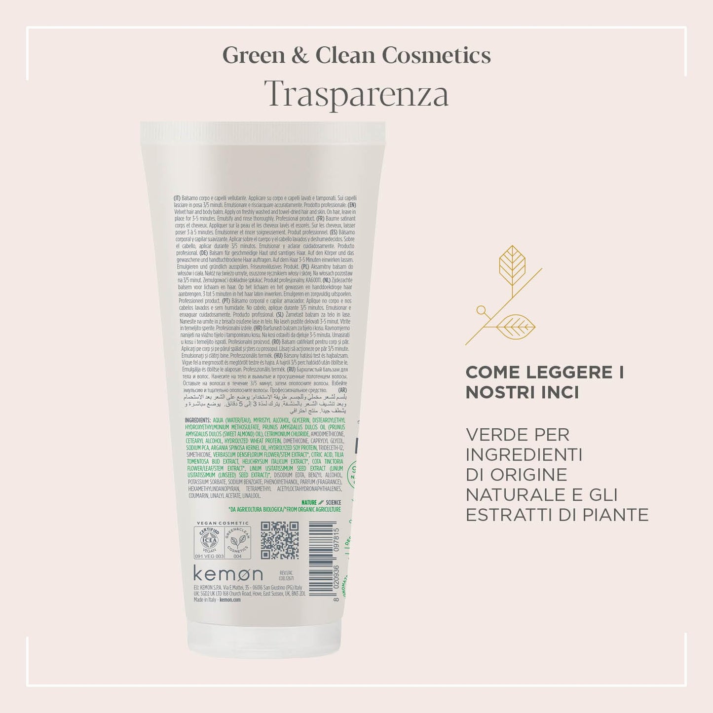 Kemon Actyva Bellessere Balm 200ml