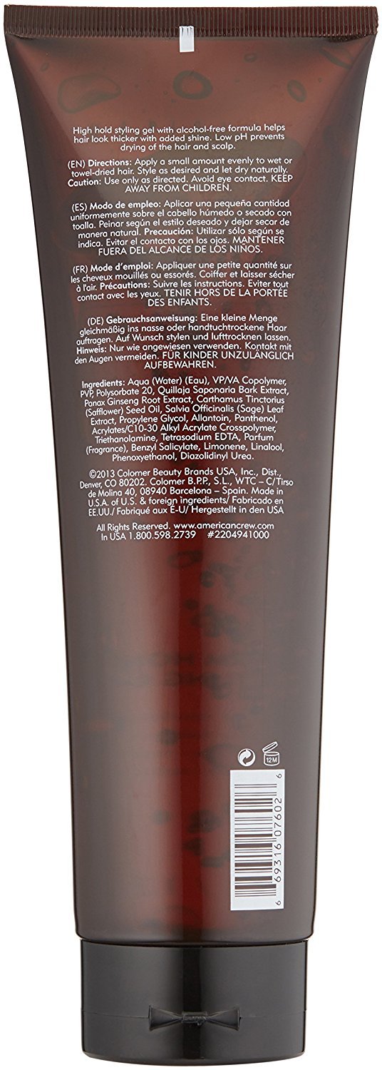 American Crew Firm Hold Styling Gel 390ml