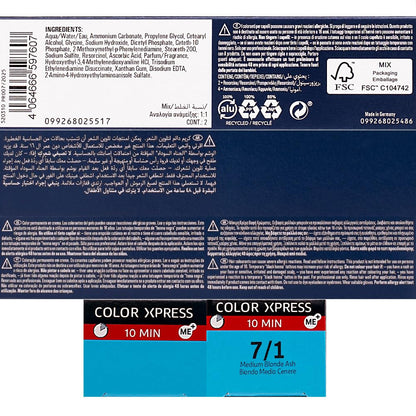 Wella Farba Color Xpress 60ml 7/1