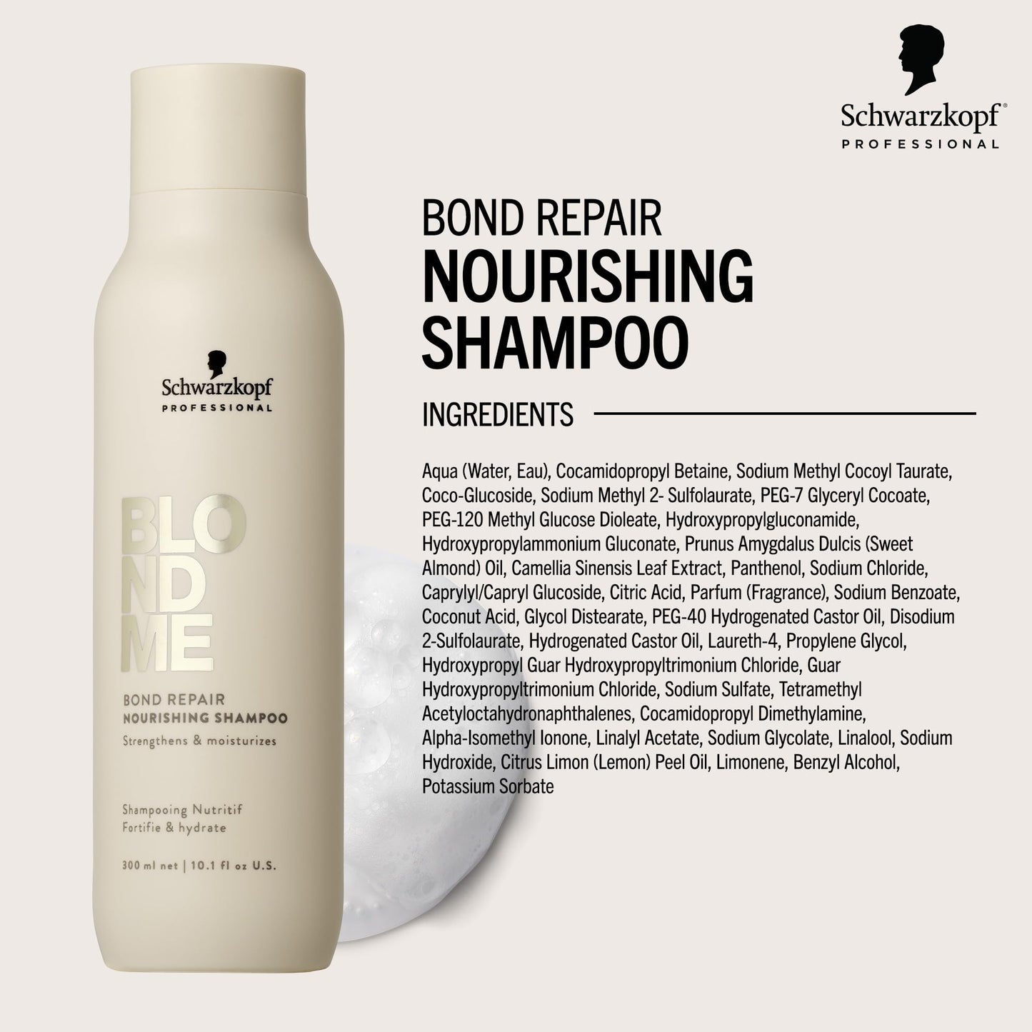 Schwarzkopf Blondme Nourishing Shampoo 1000ml