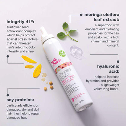 Milk Shake Whipped Cream Flower Foam 200ml