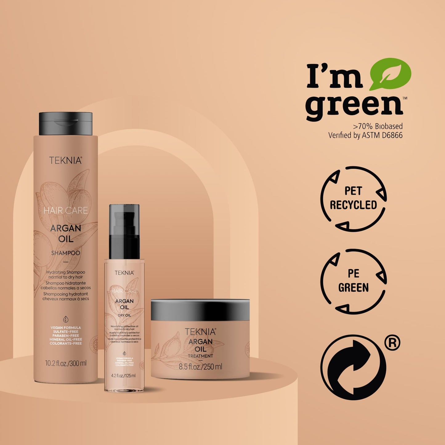 Lakme Teknia Argan Oil Dry Oil 125ml