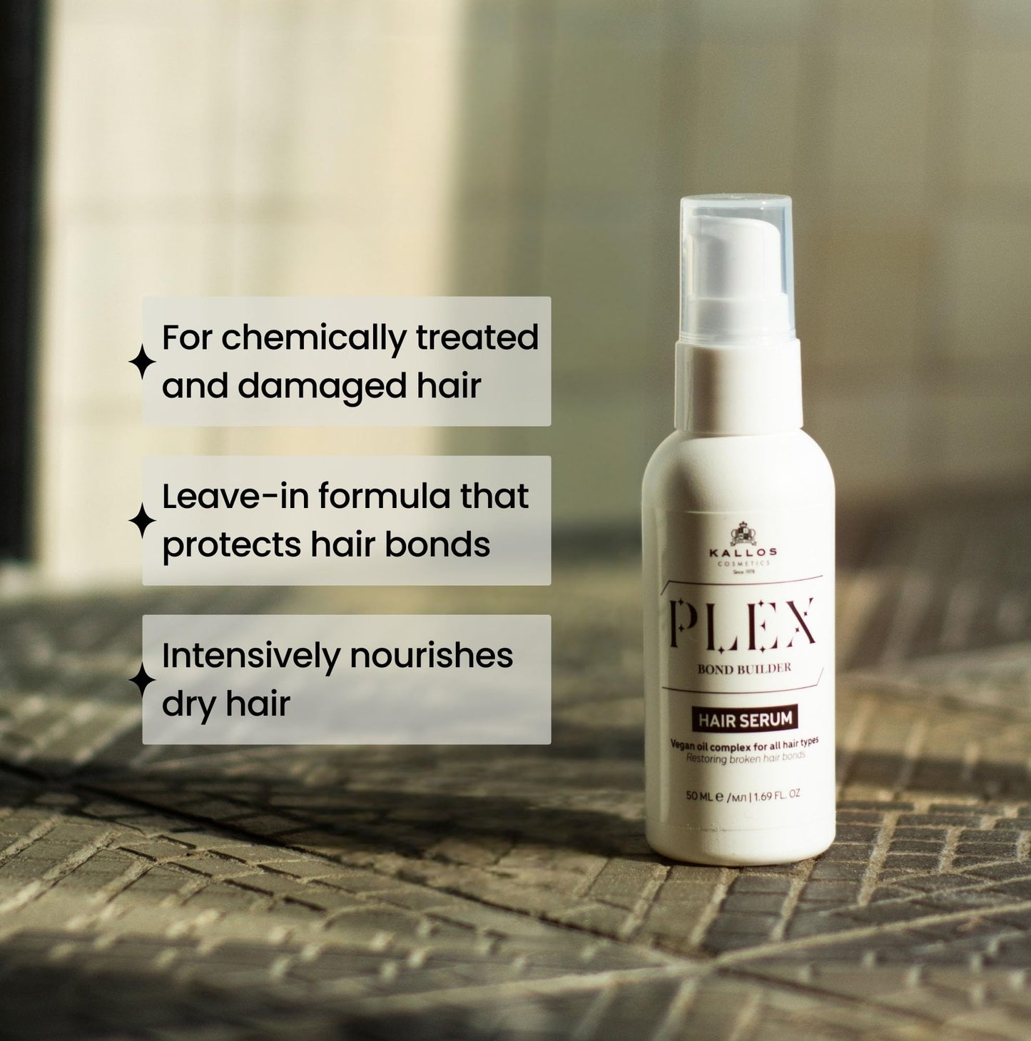 Kallos Plex Bond Builder Hair Serum 50ml