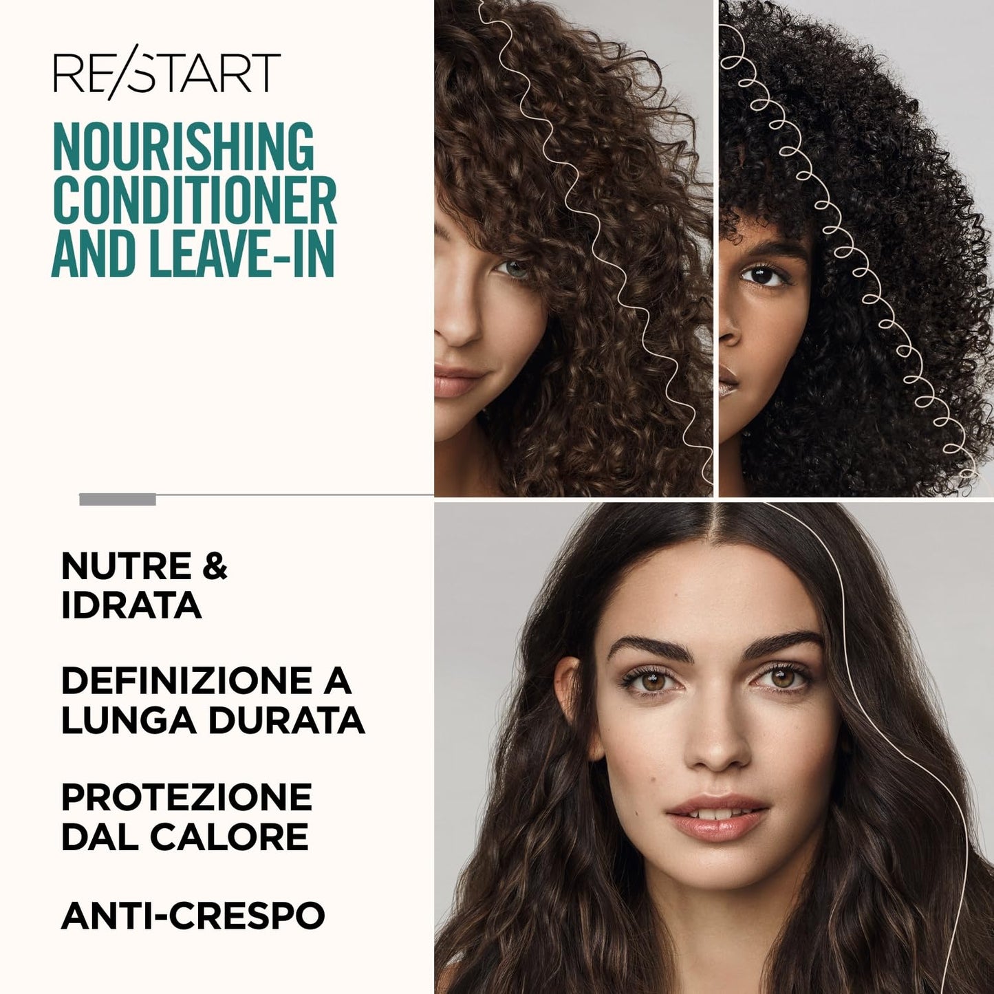 Revlon Restart Curls Cleancer Odżywka 750ml