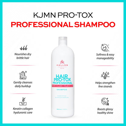 Kallos Hair Pro-Tox Shampoo 1000ml
