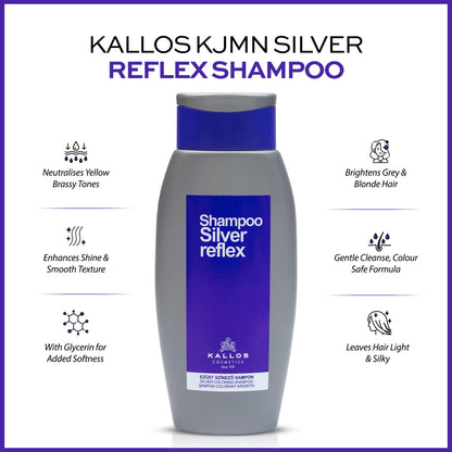 Kallos Silver Reflex Shampoo 350ml