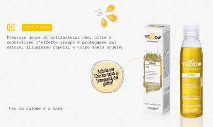 Alfaparf YELLOW Star Illuminating Oil 125ml