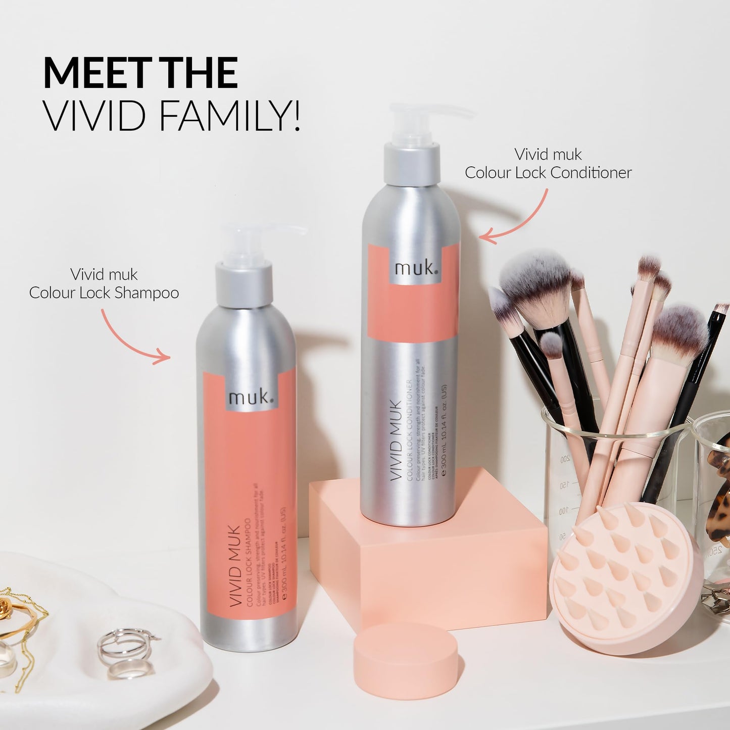 MUK Vivid Colour Lock Conditioner 300ml