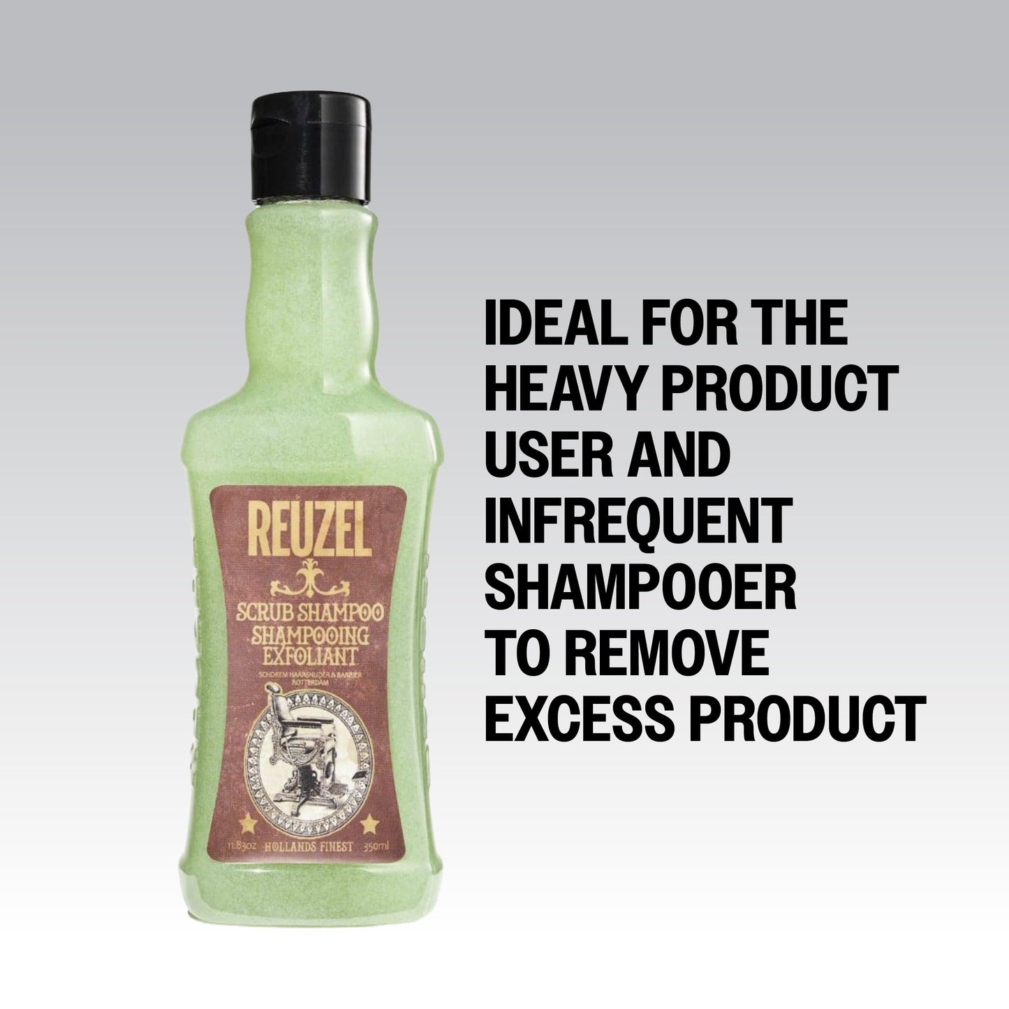 Reuzel Scrub Shampoo 350ml.